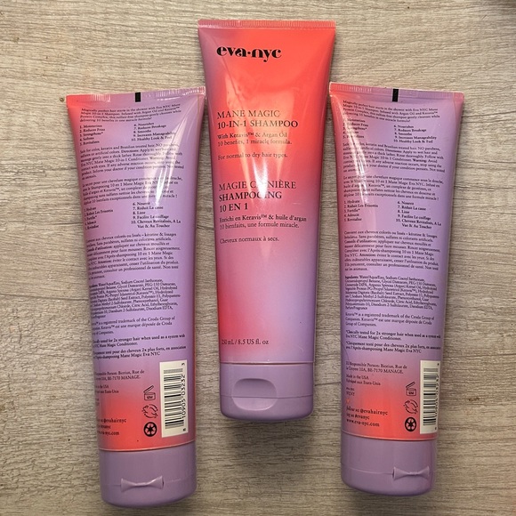 EVA NYC Hair New Eva Nyc Shampoo Bundle Mane Magic In 1 Shampoo
